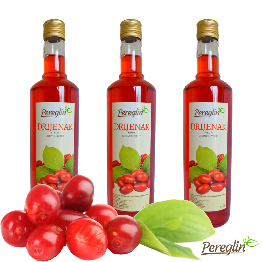 Domaći proizvodi 3 Drijenak sirup pereglin